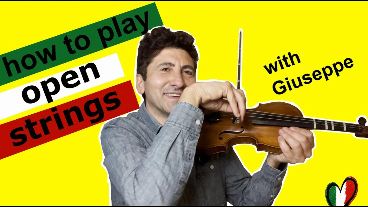 How to Play Open Strings on the Violin for Beginners
