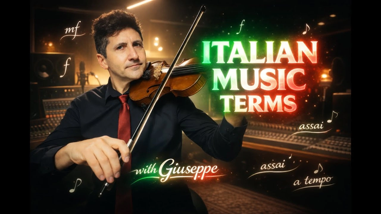 Italian Music Terms with Giuseppe
