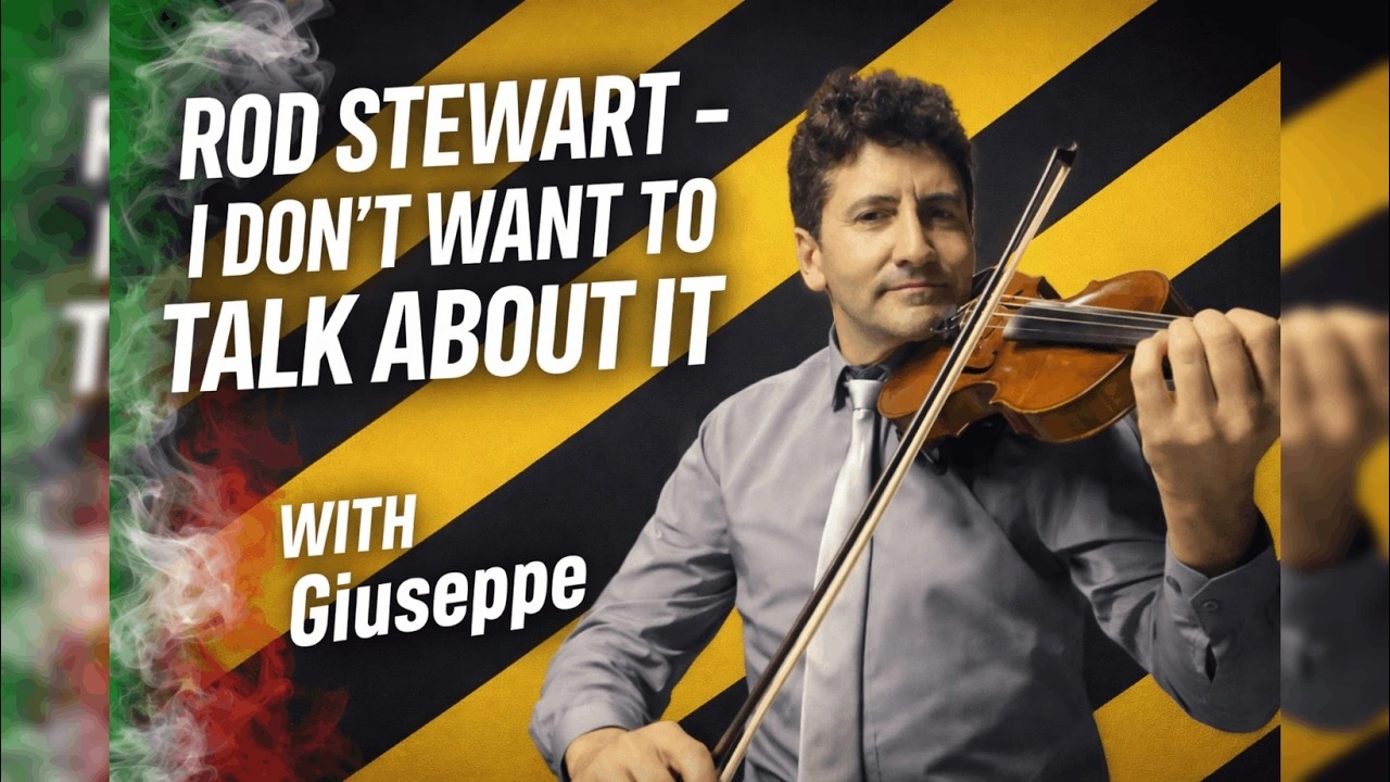Rod Stewart - I don't want to talk about it | Violin cover with Giuseppe