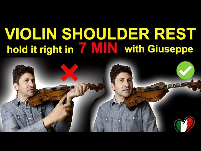  Violin Shoulder Rest - Holding the Violin Properly | with Giuseppe