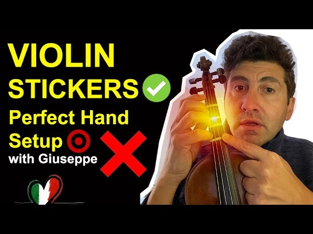  Violin Tape Finger Placement for Beginners | Learn with Giuseppe