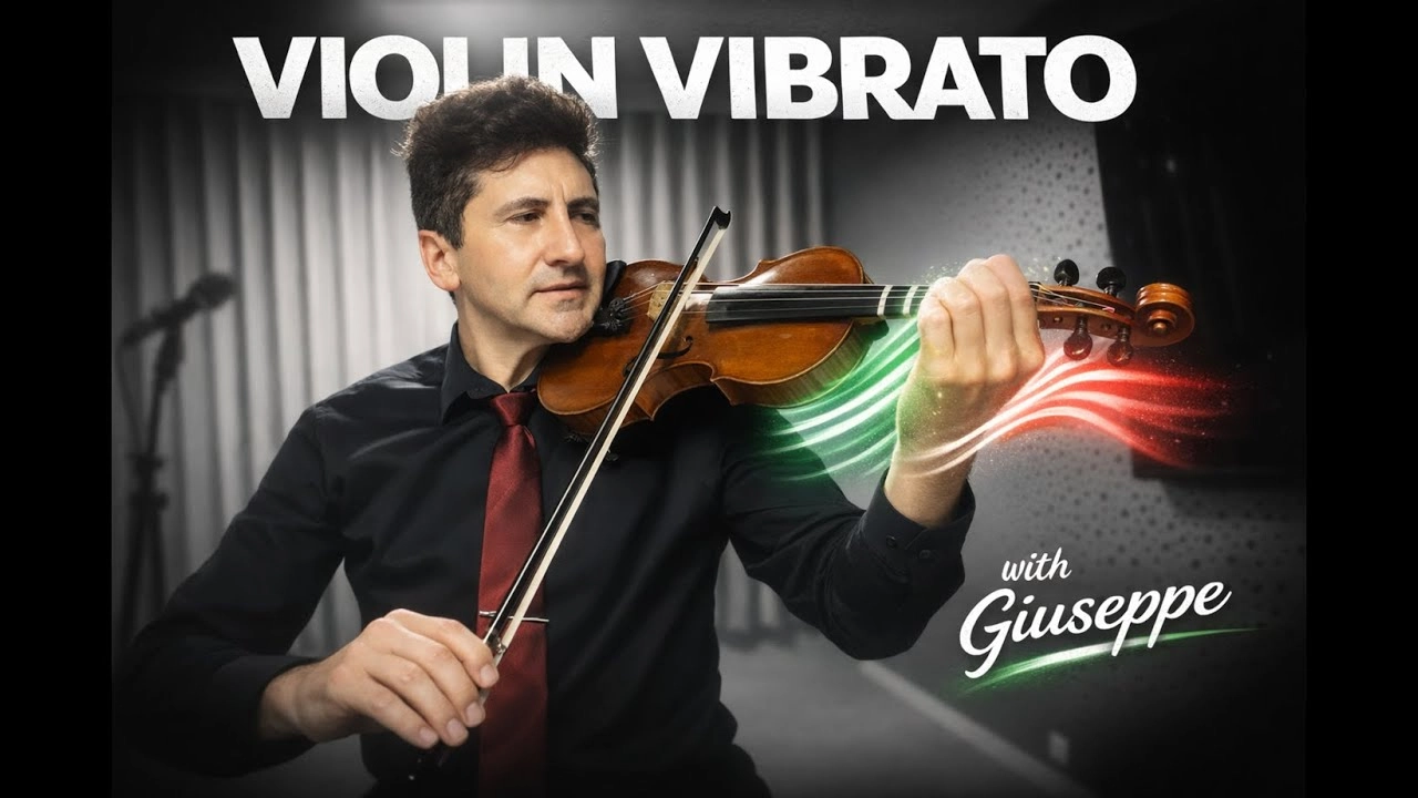 Violin Vibrato with Giuseppe | 5 secrets +BONUS!